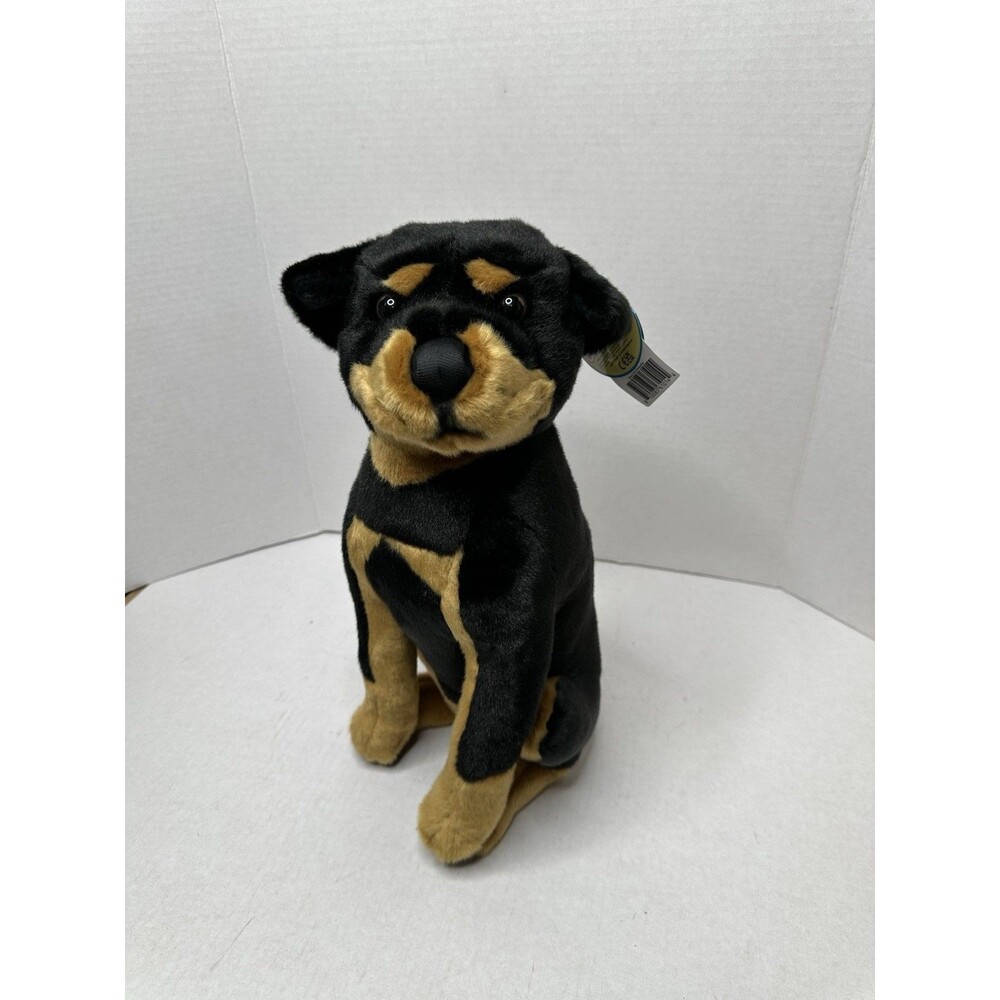 TigerHart Ronin The Rottweiler - 14 Inch Stuffed Animal Plush
